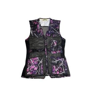 Bob Allen Muddy Girl Mesh Shooting Vest Women's Sz M/L Pink Purple Camouflage